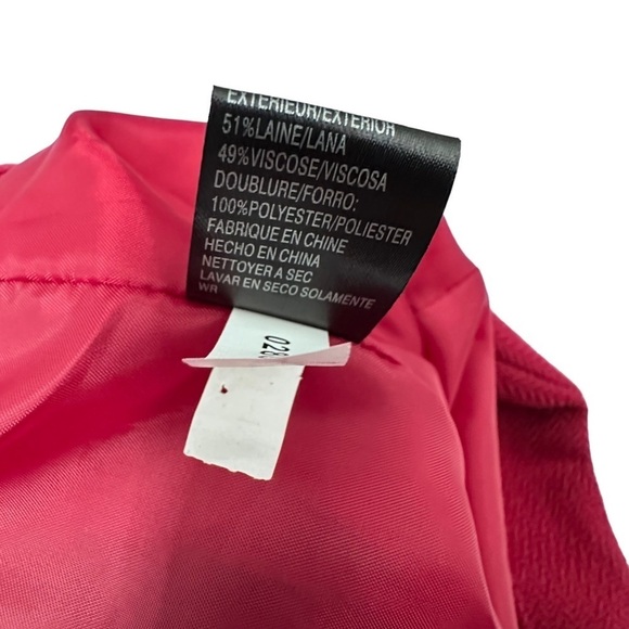 Tahari Women's Red Button Front Suit Jacket Size 14 - Picture 4 of 10